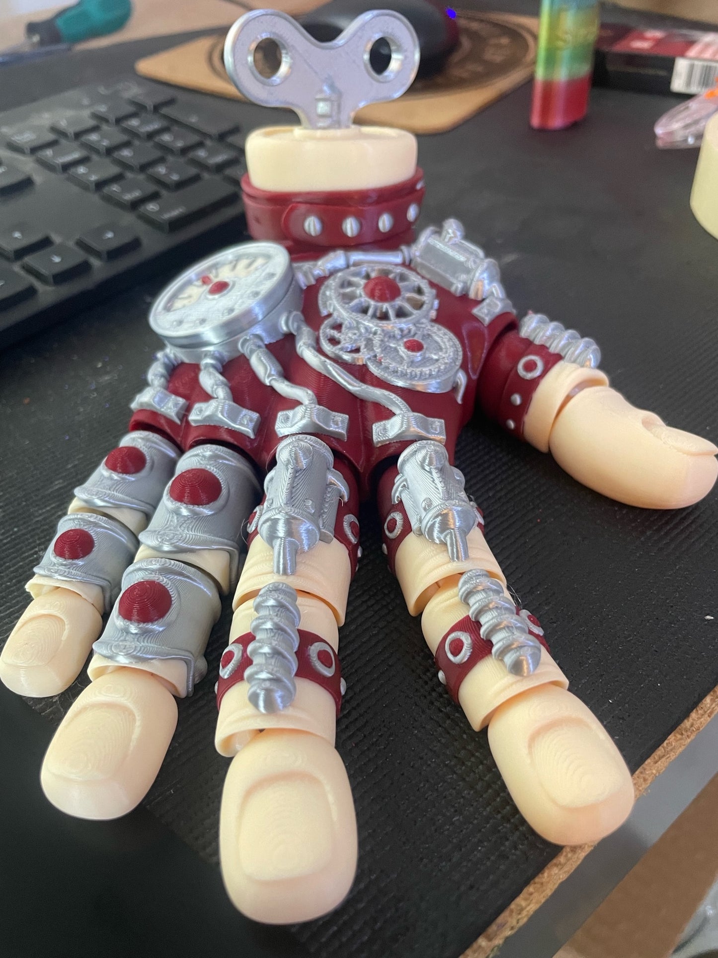 Steampunk Flexible Hand (Multi-Color)