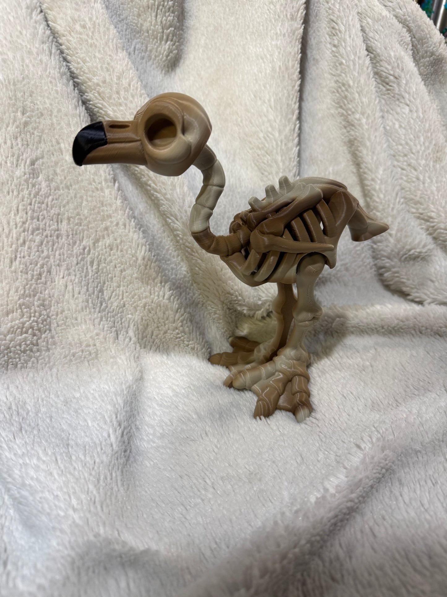 Skeleton Flamingo