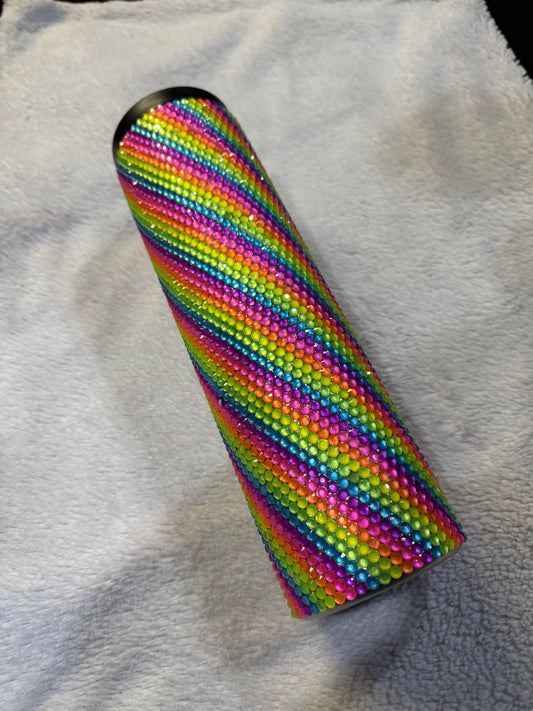 40. Rainbow Twist Rhinestone