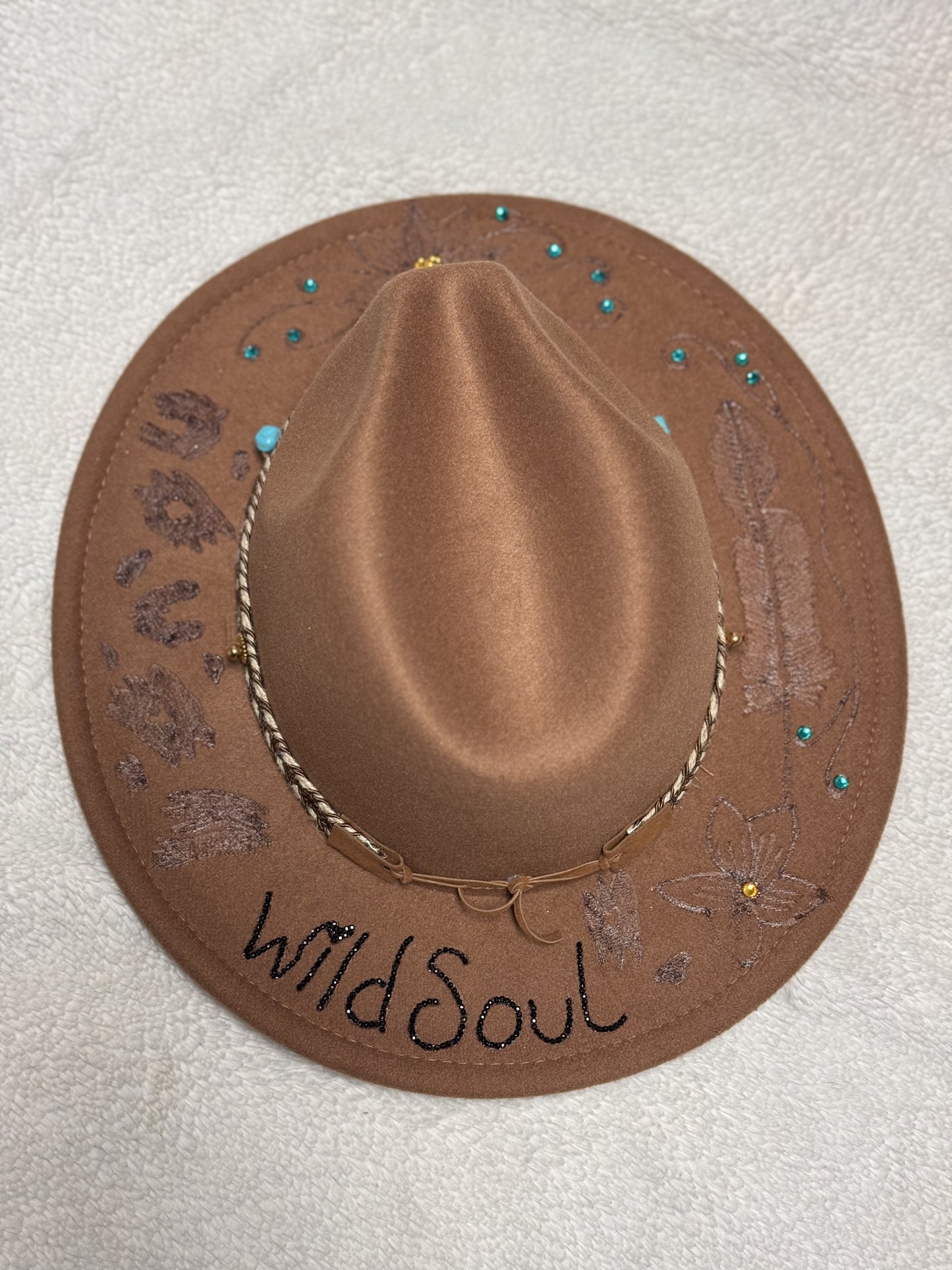 Wild Soul (Felt Hat) Wide Brim