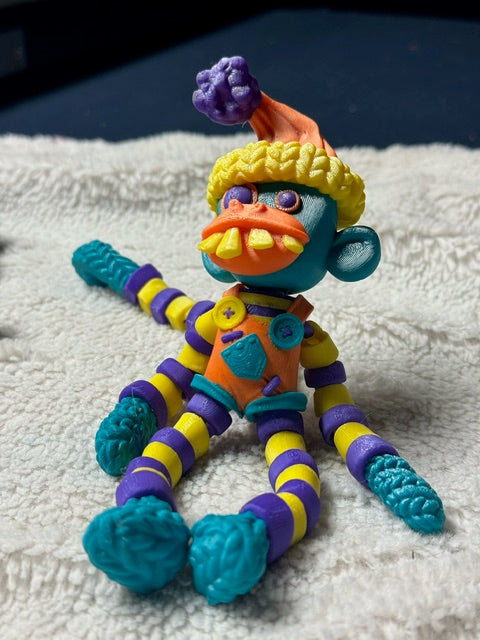Sock Monkey (Multi-Color)