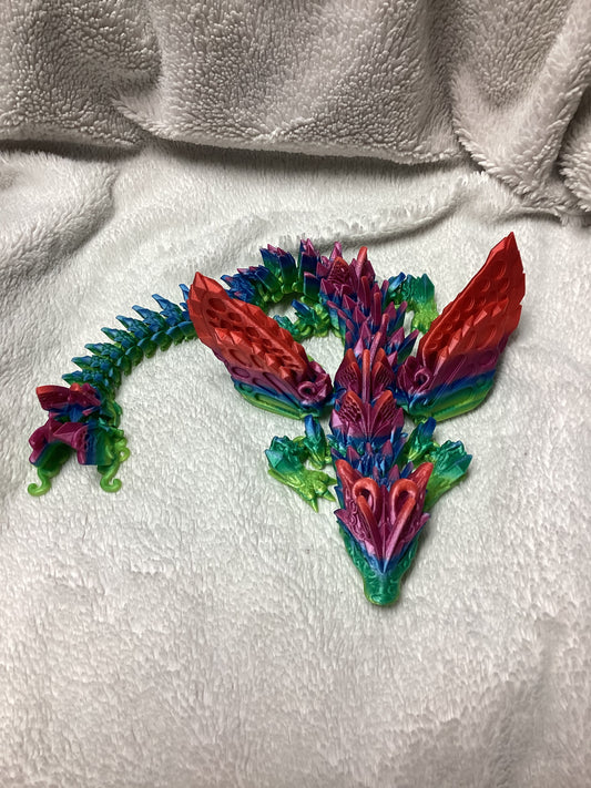 Fae Wolf Winged Dragon