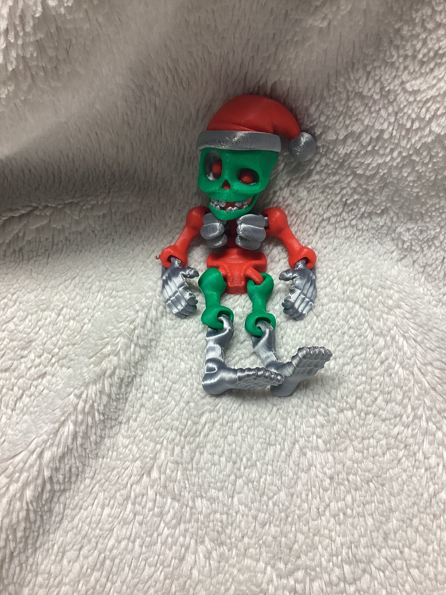 Christmas Skeleton (Multi-Color)